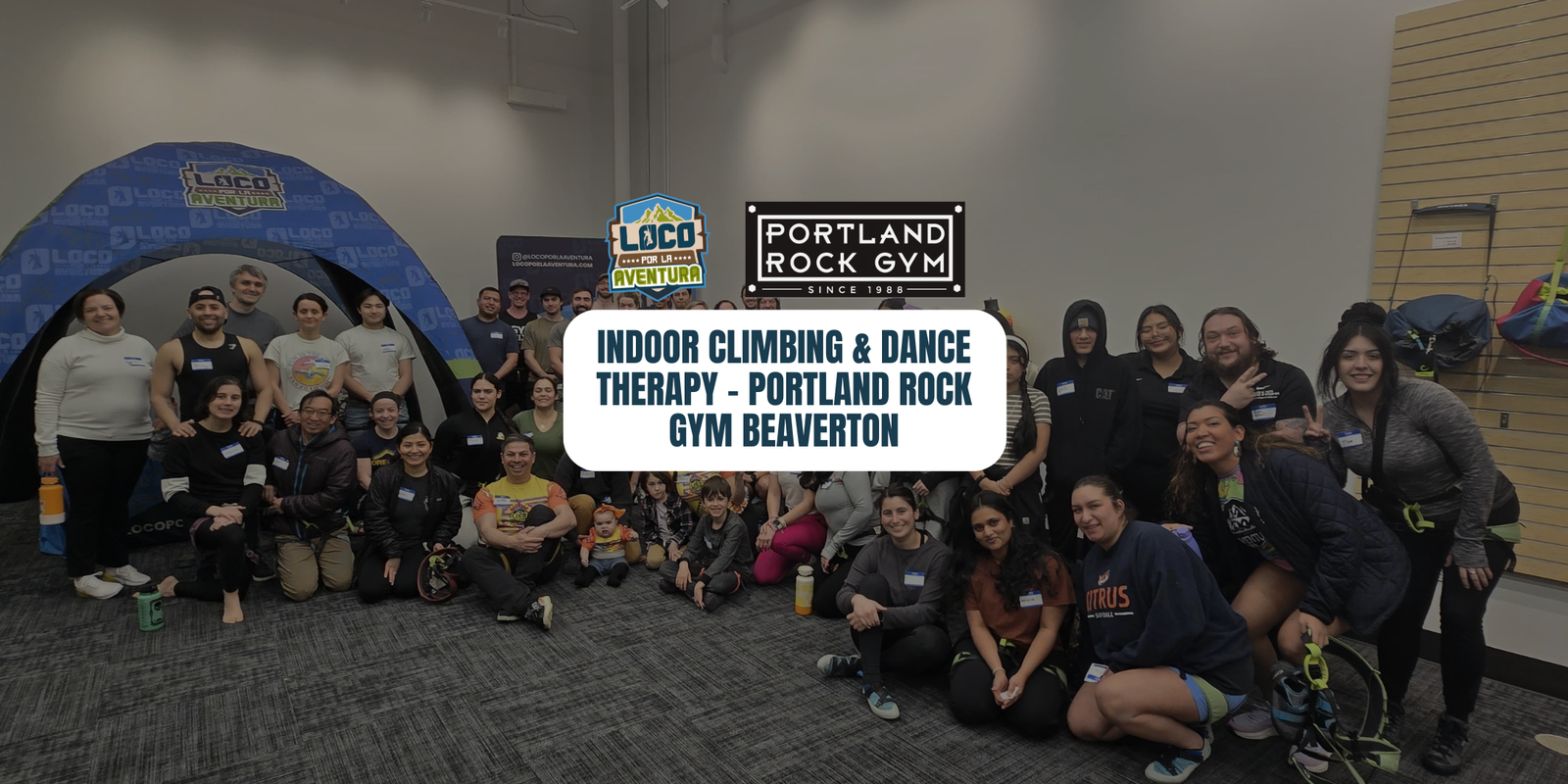 Indoor Climbing & Dance Therapy – Portland Rock Gym Beaverton | January 7, 2026