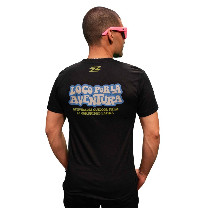 Ecofriendly ZigZag x “Loco por la Aventura” Groovy Unisex T-Shirt
