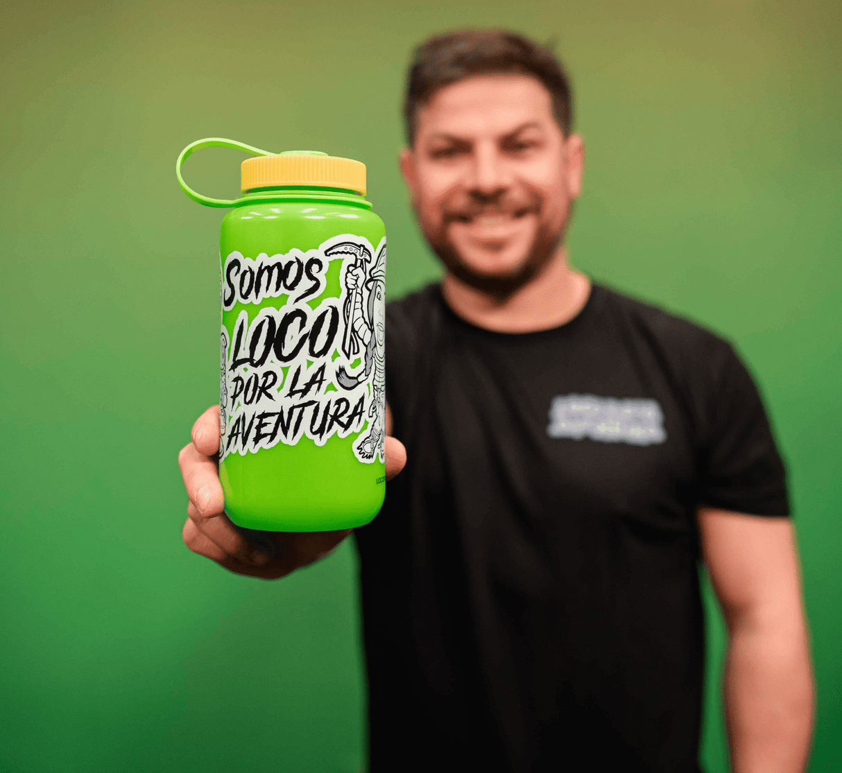 LPLA x Nalgene Green Water Bottle – “We Are Loco por la Aventura”