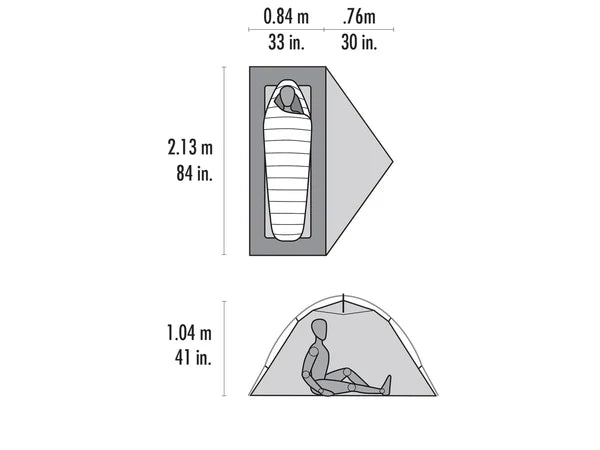 Access™ 1 Ultralight, Four-Season Solo Tent