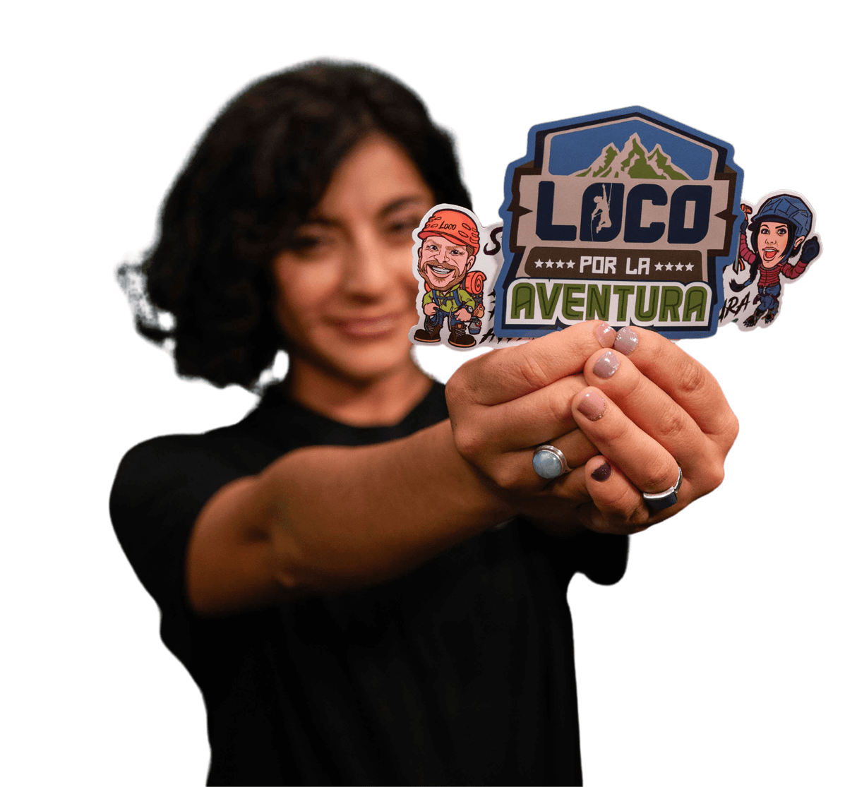 Waterproof Stickers – “Loco por la Aventura”