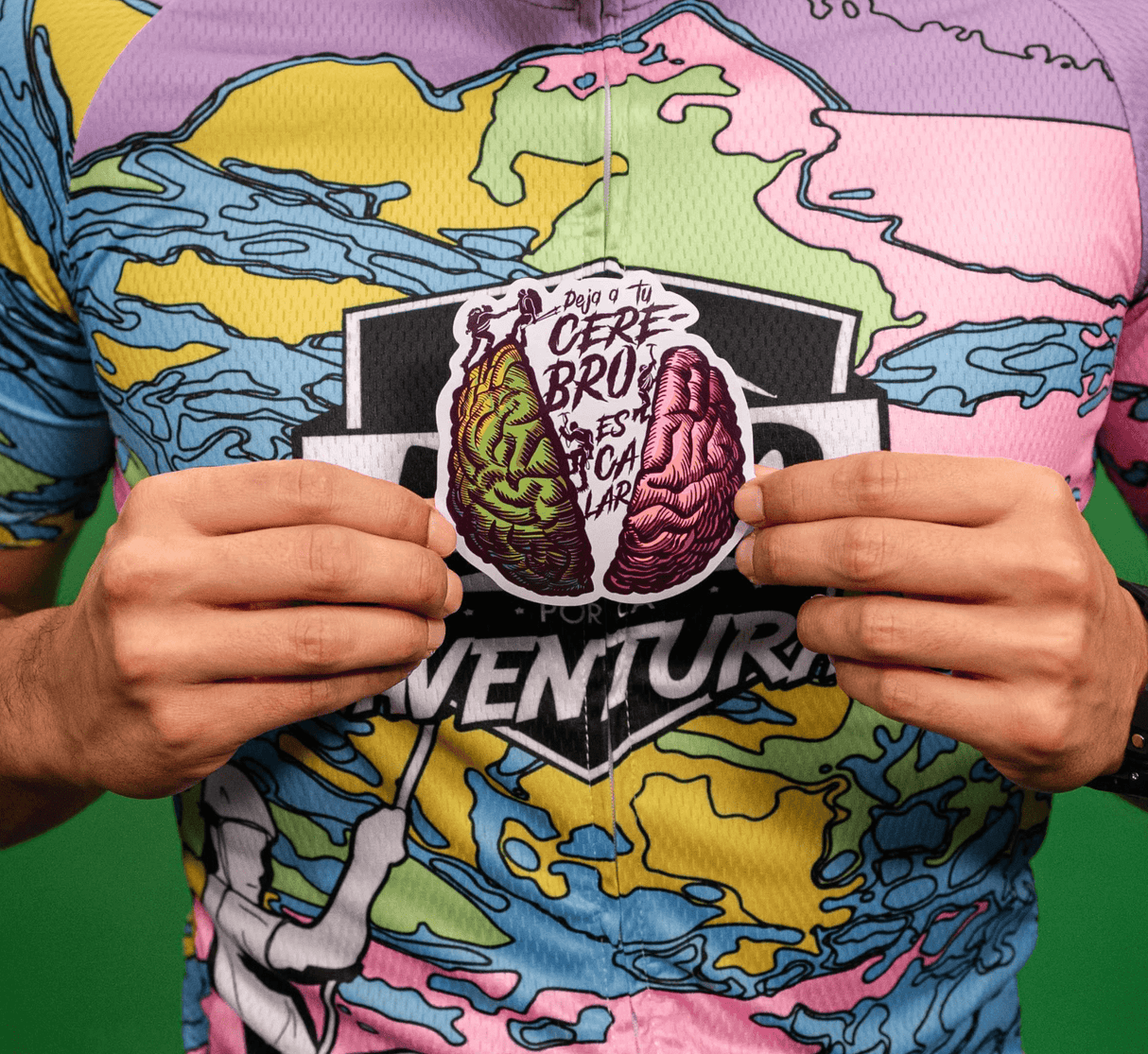 Waterproof Stickers – “Loco por la Aventura”