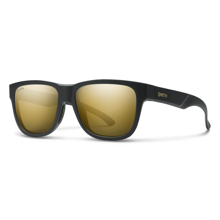Lowdown Slim 2 Matte Black Gold + ChromaPop Polarized Black Gold Lens