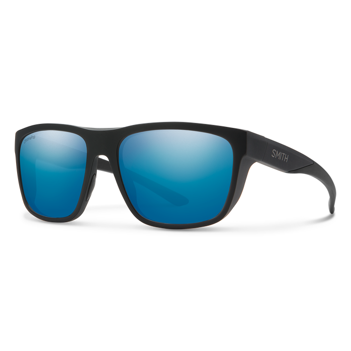 Barra Matte Black + ChromaPop Polarized Blue Mirror Lens