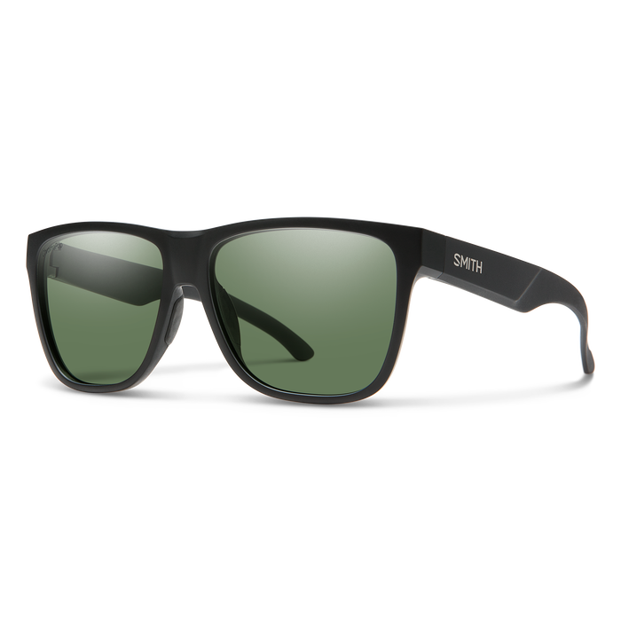 Lowdown XL 2 Matte Black + ChromaPop Polarized Gray Green Lens