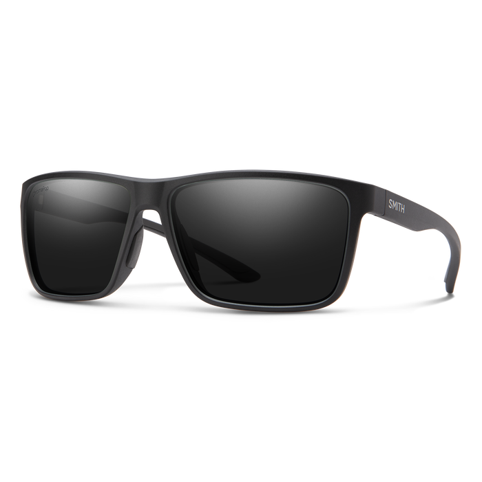 Riptide Matte Black + ChromaPop Glass Polarized Black Lens