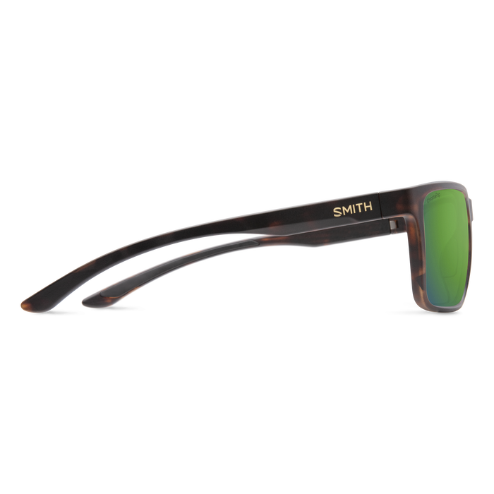 Riptide Matte Tortoise + ChromaPop Glass Polarized Green Mirror Lens