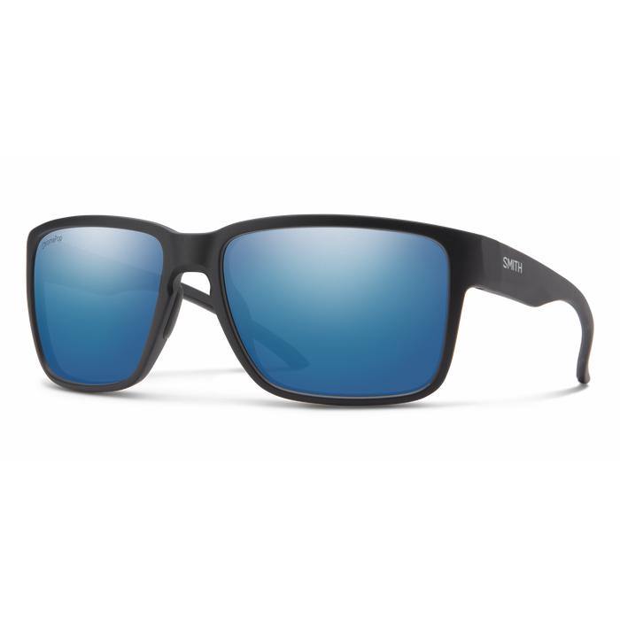 Emerge Matte Black + ChromaPop Polarized Blue Mirror Lens