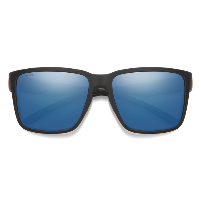 Emerge Matte Black + ChromaPop Polarized Blue Mirror Lens