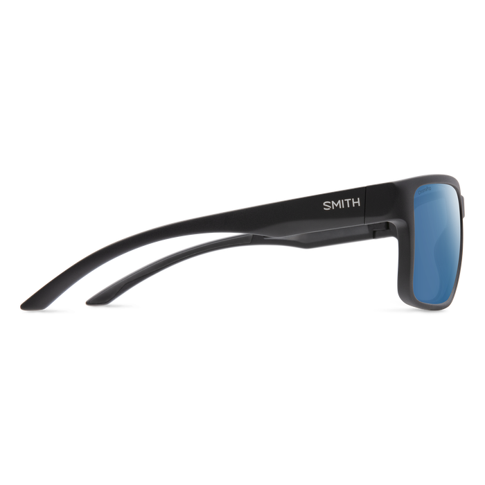 Emerge Matte Black + ChromaPop Polarized Blue Mirror Lens