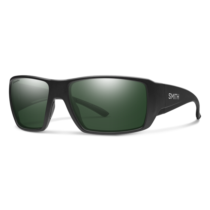 Guide's Choice XL Matte Black + ChromaPop Polarized Gray Green Lens