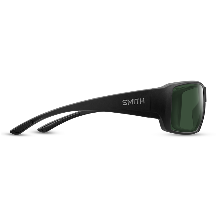 Guide's Choice XL Matte Black + ChromaPop Polarized Gray Green Lens
