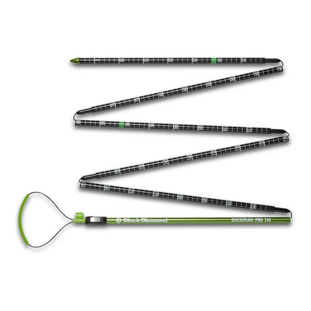 Black Diamond Quickdraw Pro Probe 240cm (Green / Black)