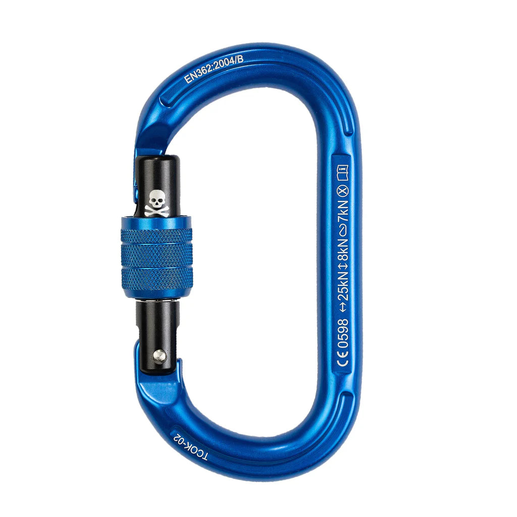 Oval K Locking Carabiner