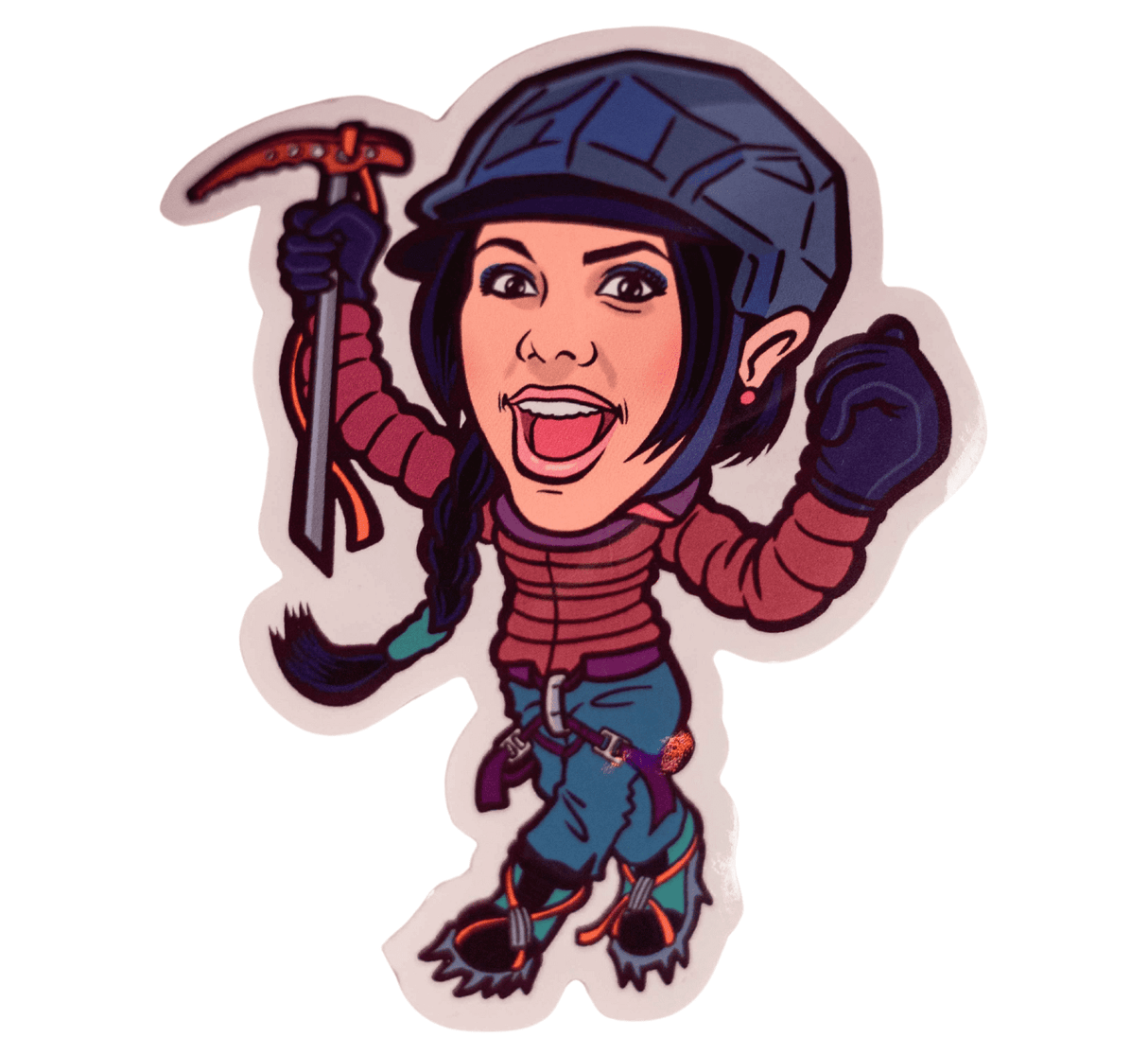 Waterproof Stickers – “Loco por la Aventura”