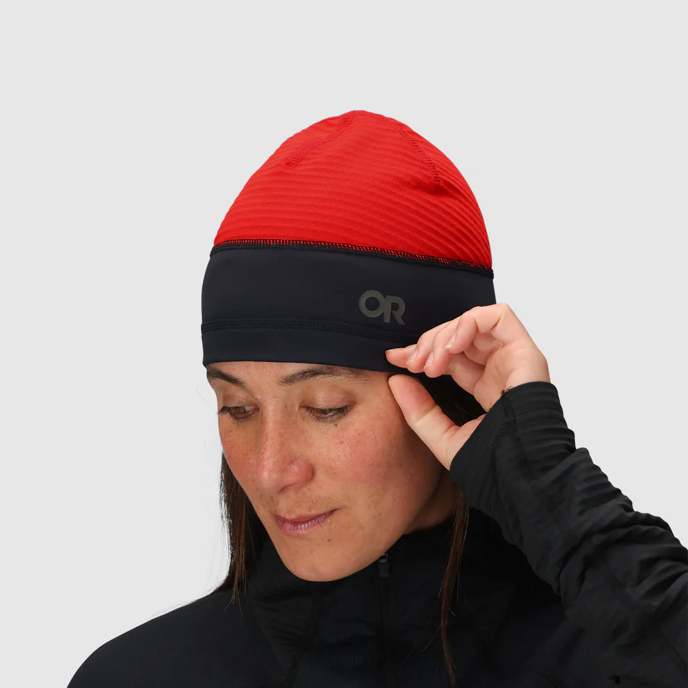 Vigor Grid Fleece Beanie