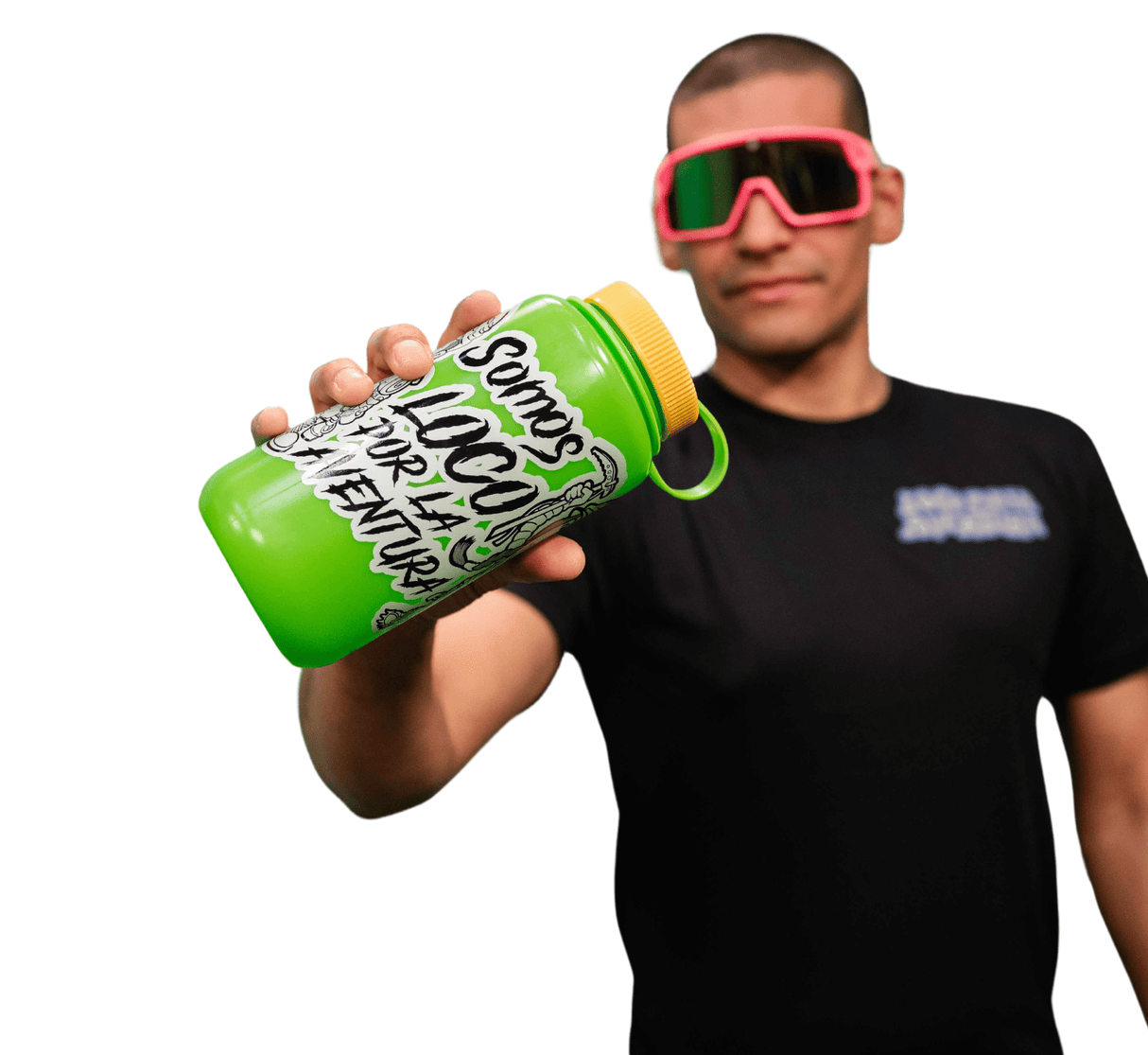 LPLA x Nalgene Green Water Bottle – “We Are Loco por la Aventura”