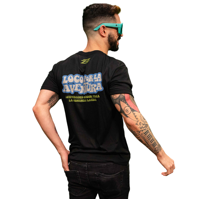 Ecofriendly ZigZag x “Loco por la Aventura” Groovy Unisex T-Shirt