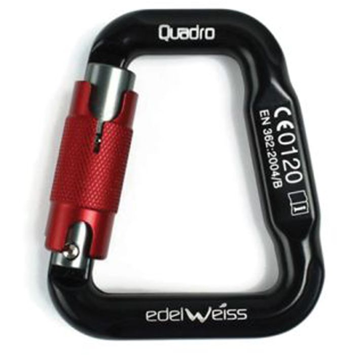 Webbing Quadro Junction Carabiner Double Action