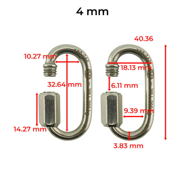Stainless Steel Oval Quick Link