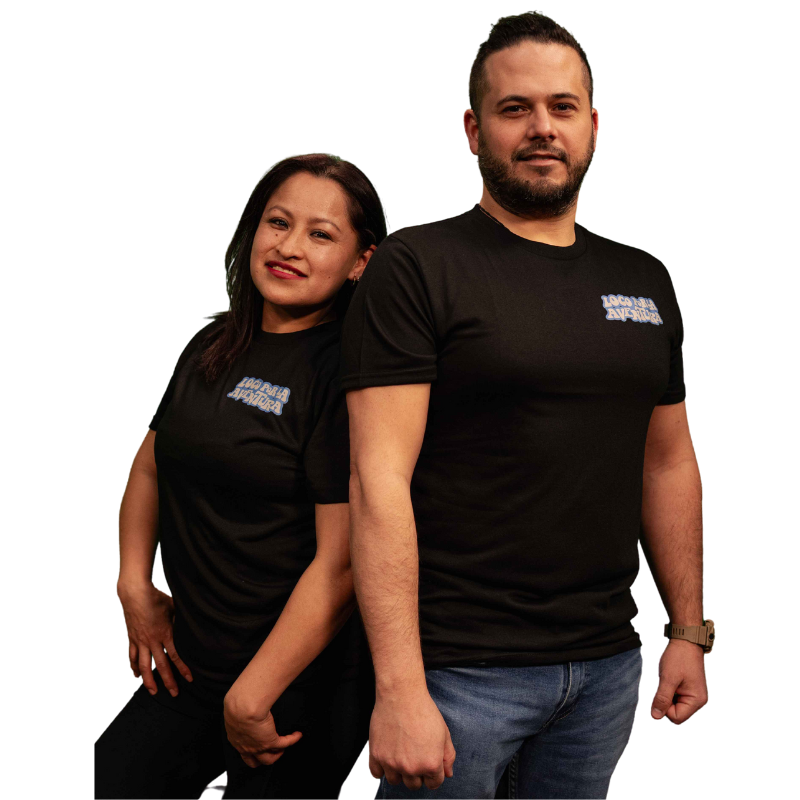 Ecofriendly ZigZag x “Loco por la Aventura” Groovy Unisex T-Shirt