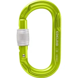 Oval Power 2500 Screw Locking Carabiner