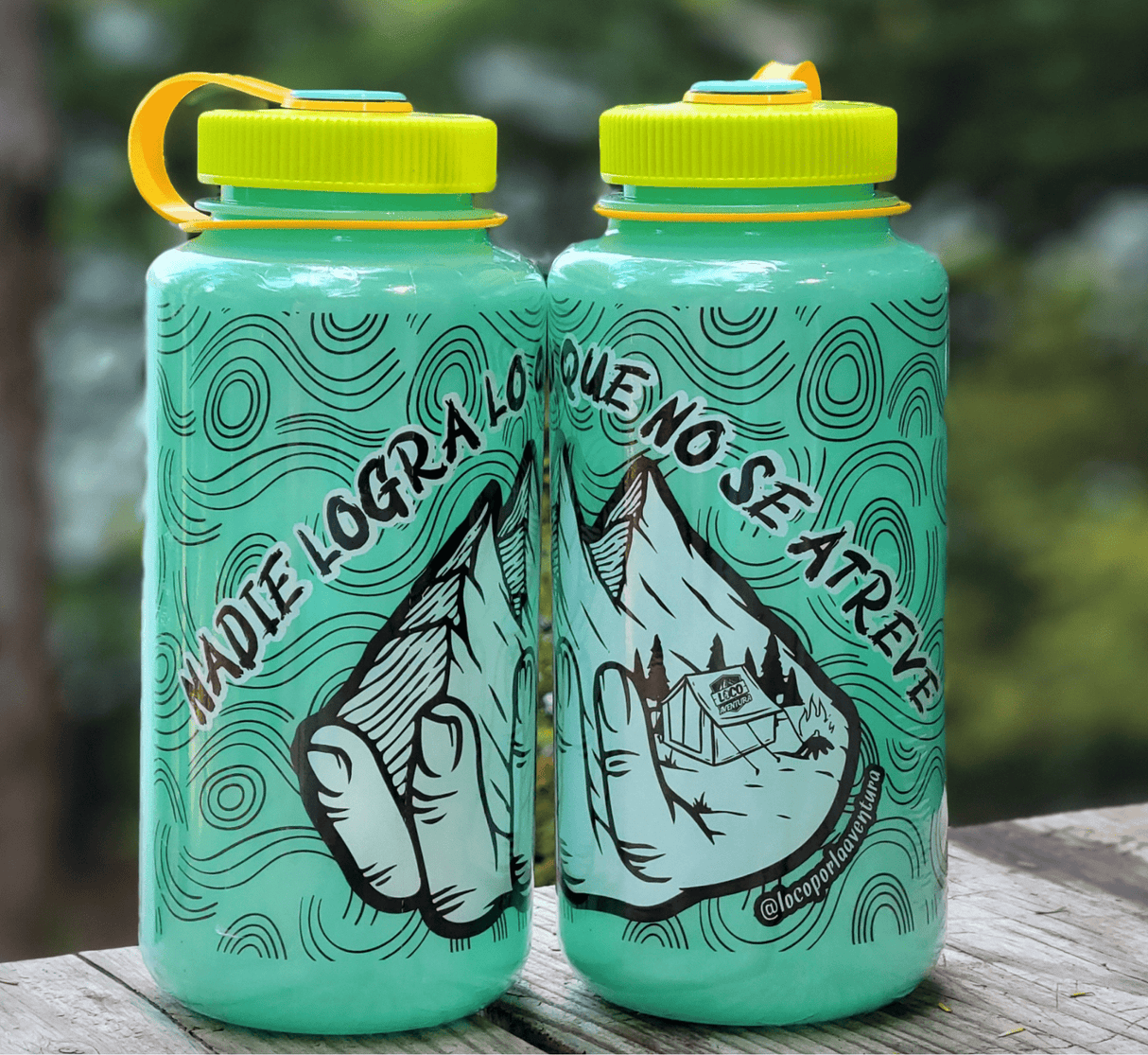 LPLA x Nalgene Water Bottle – “Nothing Ventured, Nothing Gained”