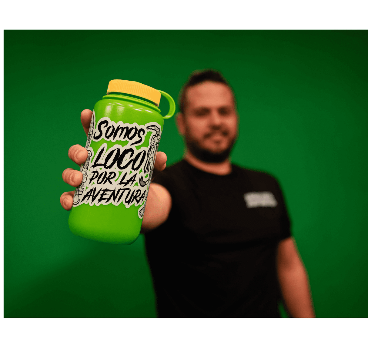 LPLA x Nalgene Green Water Bottle – “We Are Loco por la Aventura”