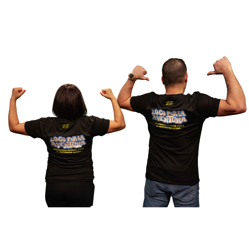 Ecofriendly ZigZag x “Loco por la Aventura” Groovy Unisex T-Shirt