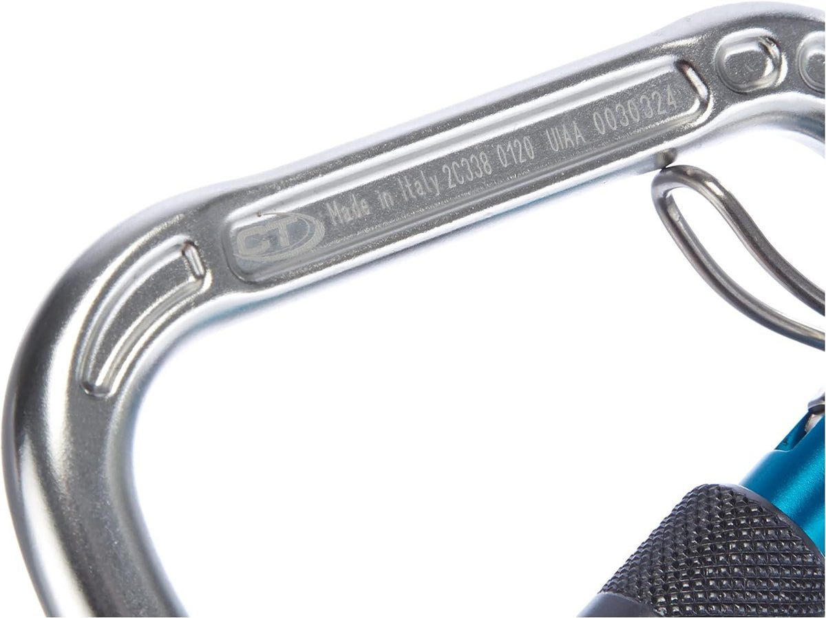 Climbing Technology Concept SGL HMS Screw Gate W/Belay Bar Carabiner