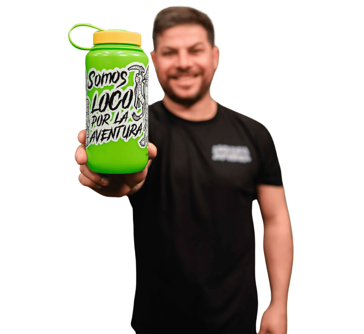 LPLA x Nalgene Green Water Bottle – “We Are Loco por la Aventura”