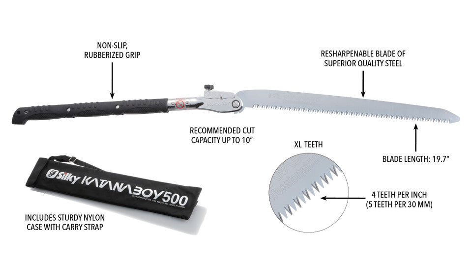 Katanaboy 500 mm Folding Saw