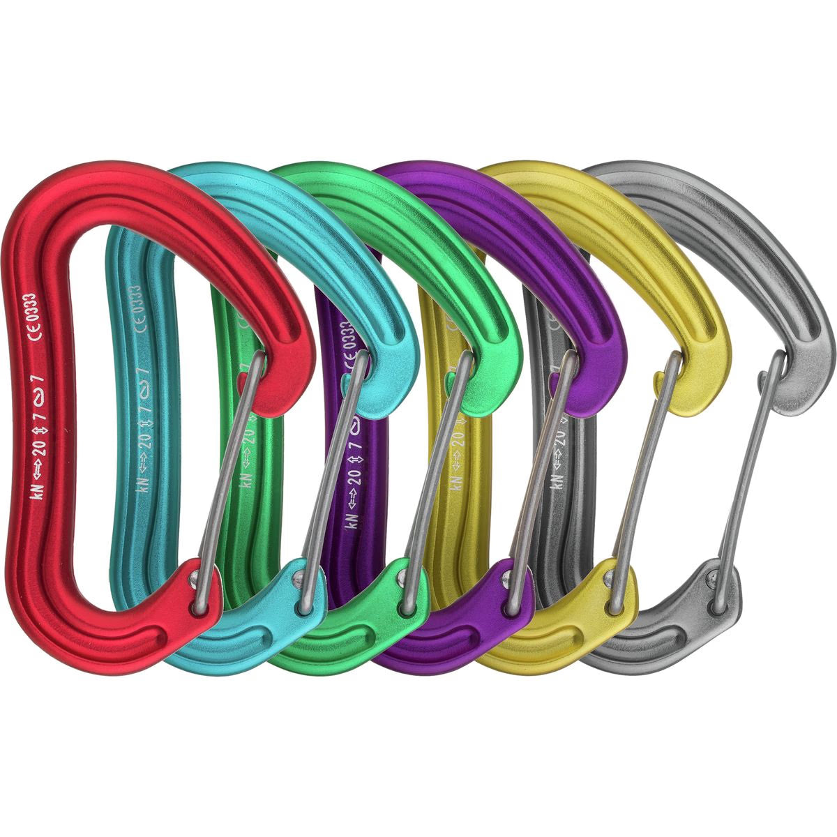 Nineteen G Carabiner - 6-Pack