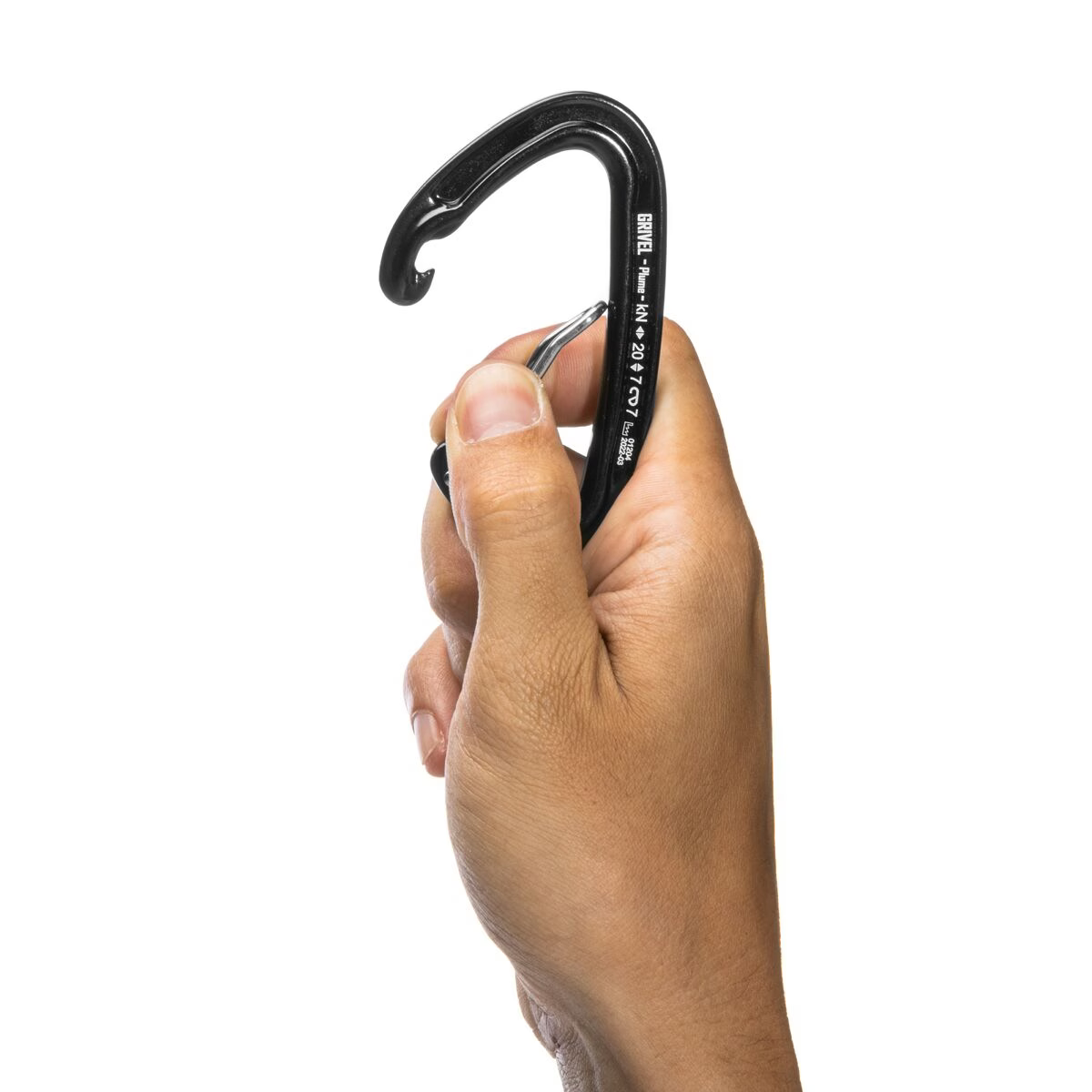 Plume Wire Anodized Carabiner
