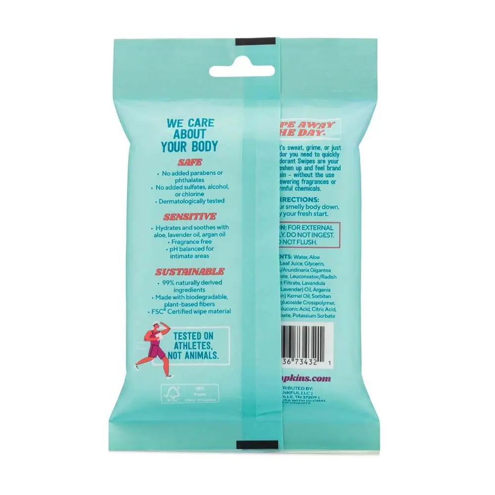 Butt Napkins B.O.Dorant Swipes Body Wipes - 15 Pack