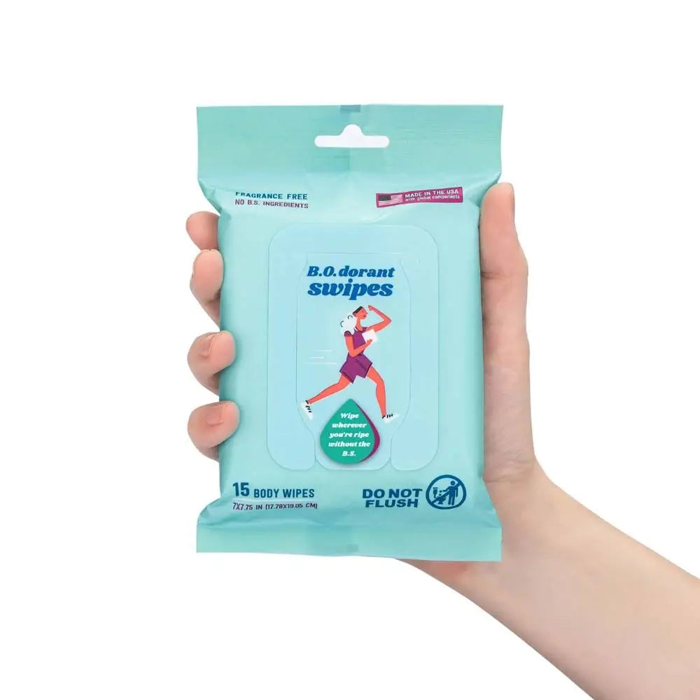 Butt Napkins B.O.Dorant Swipes Body Wipes - 15 Pack