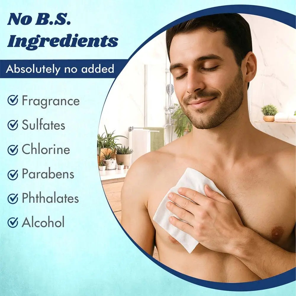 Butt Napkins B.O.Dorant Swipes Body Wipes - 15 Pack