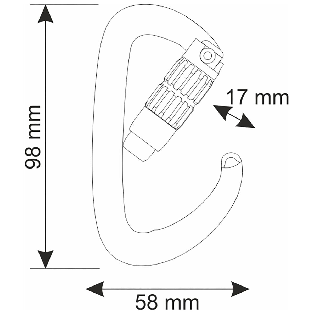 Orbit 2Lock Carabiner