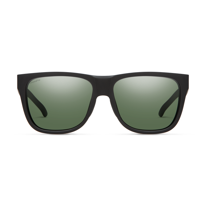 Lowdown 2 Matte Black + ChromaPop Polarized Gray Green Lens