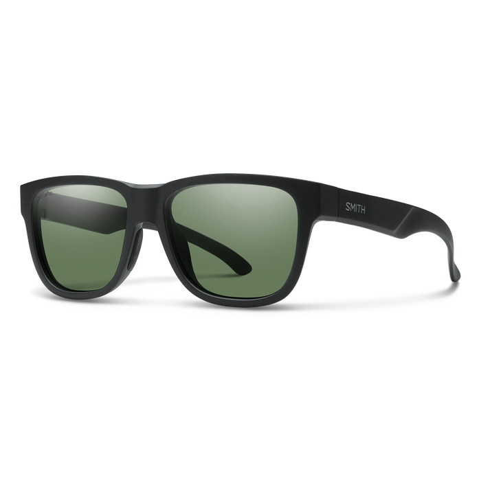 Lowdown Slim 2 Matte Black + ChromaPop Polarized Gray Green Lens
