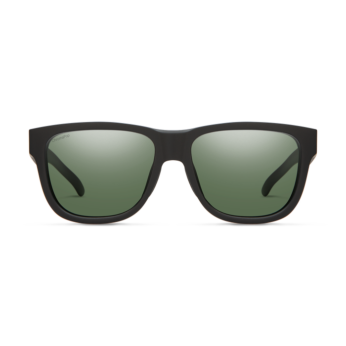 Lowdown Slim 2 Matte Black + ChromaPop Polarized Gray Green Lens