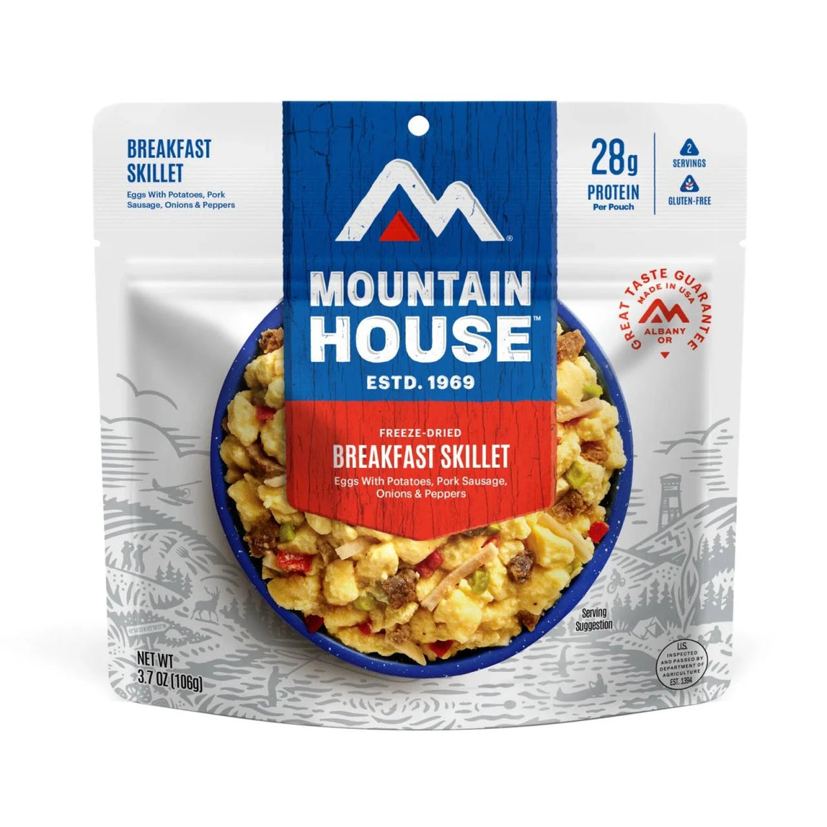 Mountain House Breakfast Skillet 3.7 oz 2 Servings