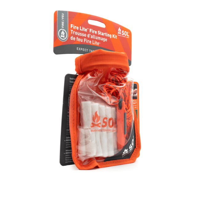 S.O.L. Survival Fire Lite kit, Dry Bag - 0140-1234