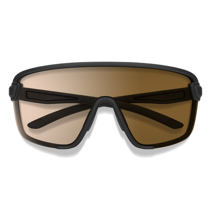 Bobcat Matte Black + ChromaPop PhotoChromic Brown Lens