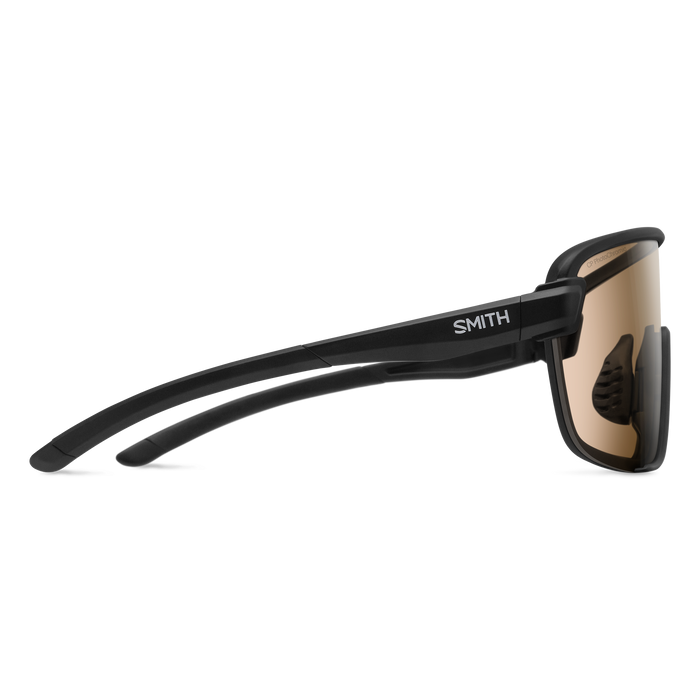 Bobcat Matte Black + ChromaPop PhotoChromic Brown Lens