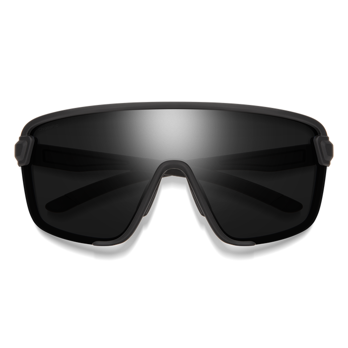 Bobcat Matte Black + Chromapop Black Lens