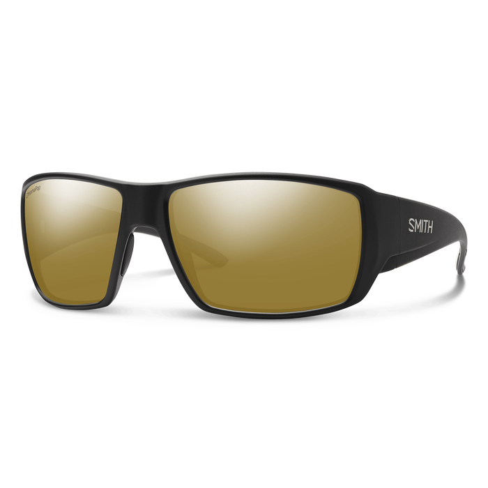 Guide's Choice Matte Black + ChromaPop Glass Polarized Bronze Mirror Lens