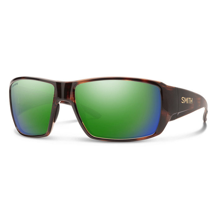 Guide's Choice Tortoise + ChromaPop Glass Polarized Green Mirror Lens