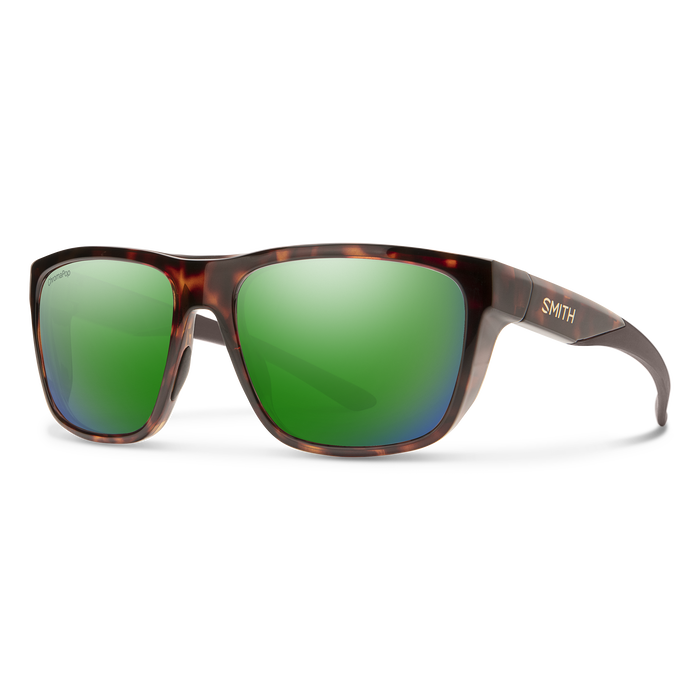 Barra Tortoise + ChromaPop Glass Polarized Green Mirror Lens