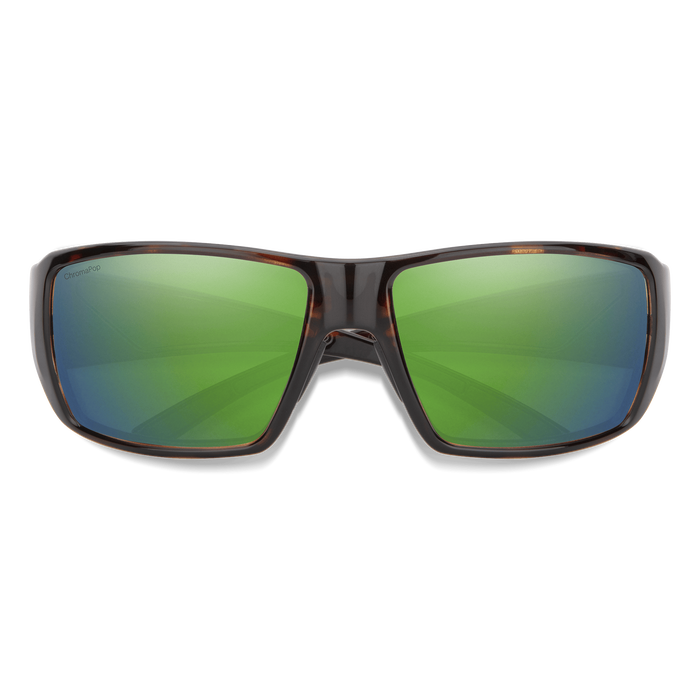 Guide's Choice Tortoise + ChromaPop Glass Polarized Green Mirror Lens